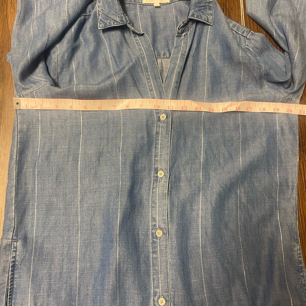 Bella Dahl Indigo Denim Shirt Dress - Picture 6 of 7